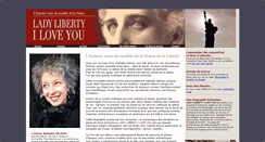 Desktop Screenshot of ladylibertyiloveyou.com
